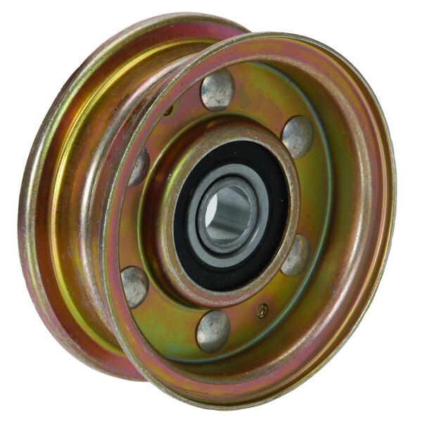 Flat Idlers w/ Flanges 4" x4" x1"